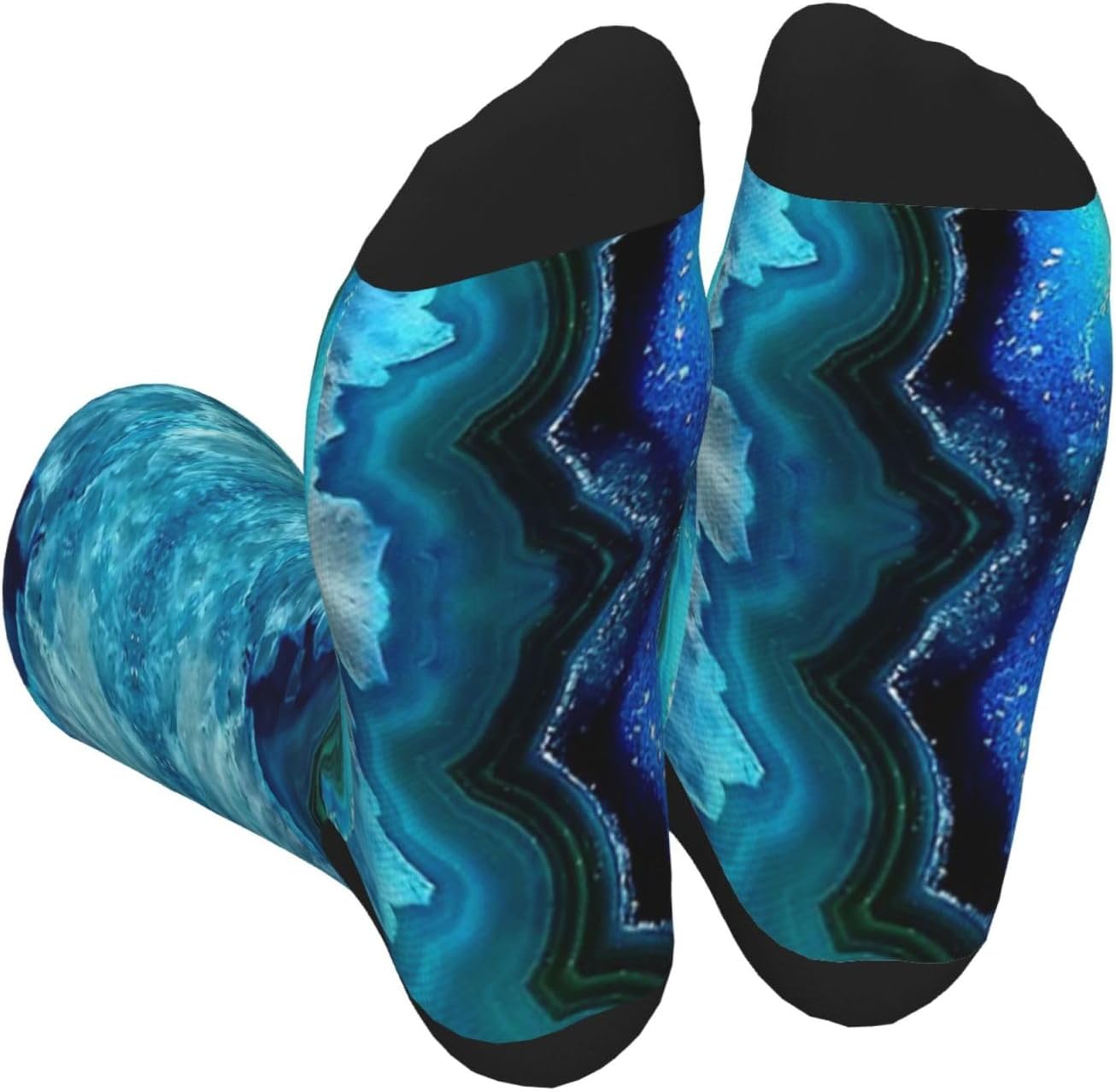 Chaussettes de sport – unisexe, hauteur mi-mollet, respirant