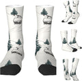 Chaussettes fantaisie: unisexe, hauteur mi-mollet, à motifs