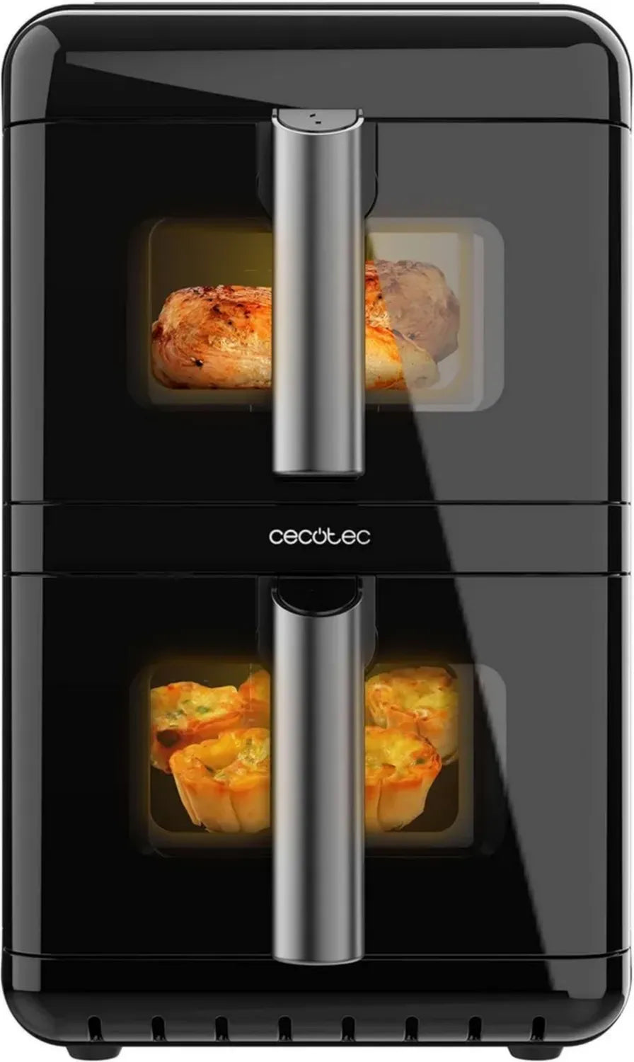 Friteuse à Air sans Huile 12L avec Écran Tactile et Double Cuve