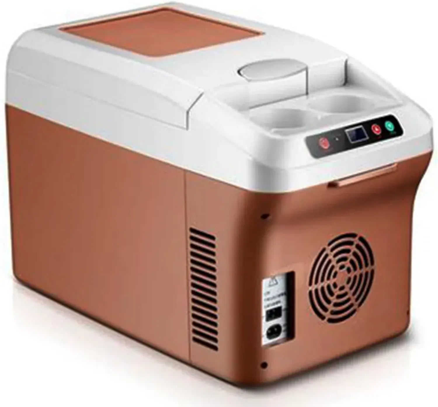 Mini réfrigérateur portable 15L, 12V/24V, pour voiture, boissons et vin, idéal voyage et maison, 220V