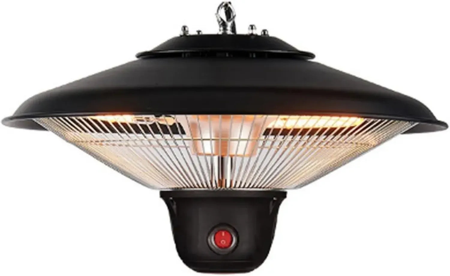 Chauffage Infrarouge Suspendu 1500W pour Terrasse et Intérieur avec Sécurité Anti-Surchauffe