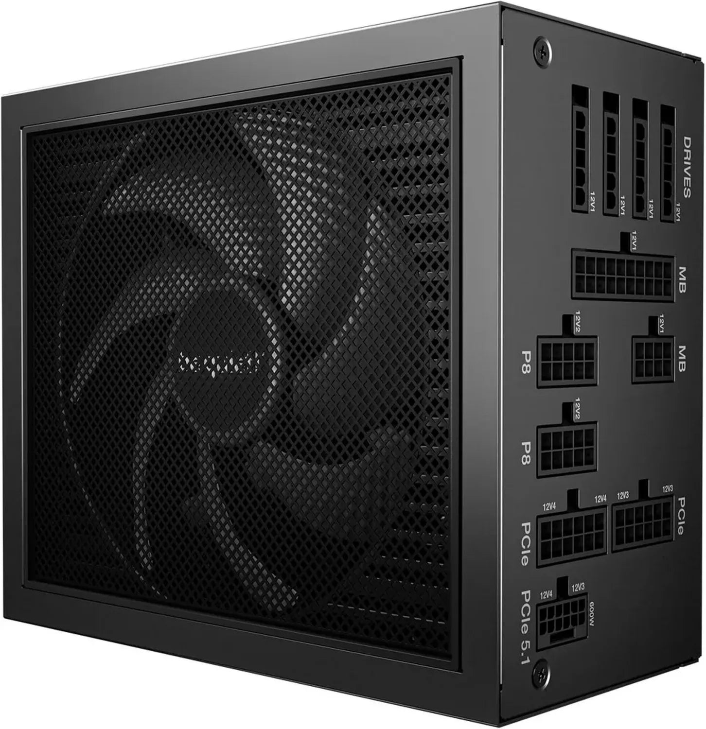 be quiet! Dark Power 14 850W, Alimentation Modulable ATX 3.1, Certification 80 Plus Titanium, Refroidissement Actif et Semi-Passif, Compatible PCIe 5.1/5.0/4.0, Câble 12V-2x6