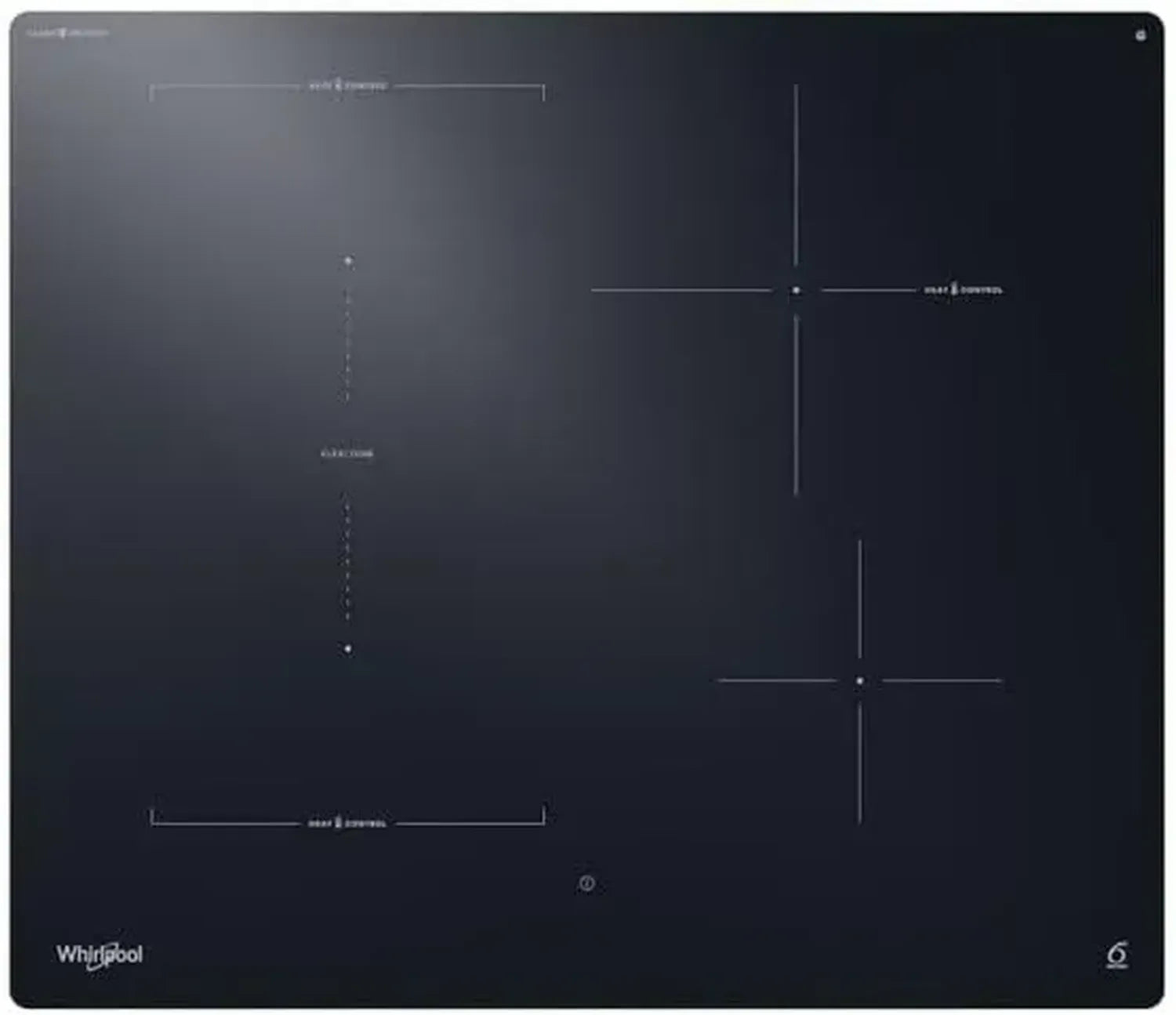 Table de cuisson à induction Whirlpool WTX6014DCF 4 zones - Noir intégré