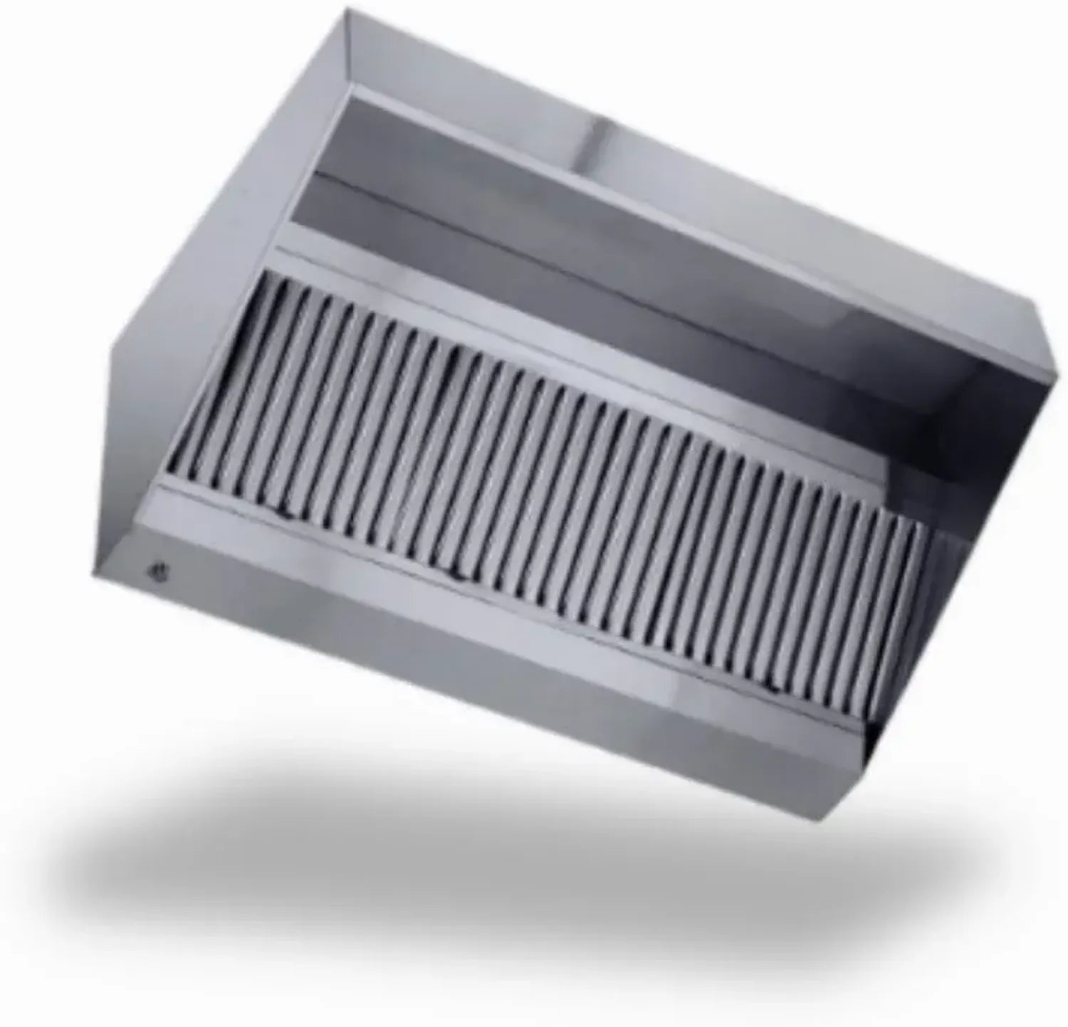 Hotte Inox Professionnelle avec Moteur et Variateur pour Cuisine de Restaurant (1000x900 mm)