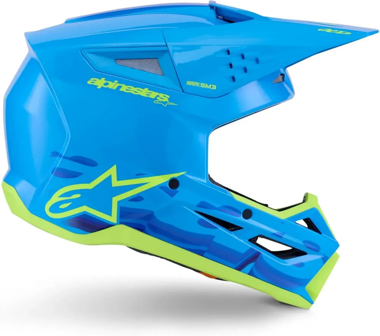 Casque de Motocross Alpinestars S-M3 Force - Protection et Confort