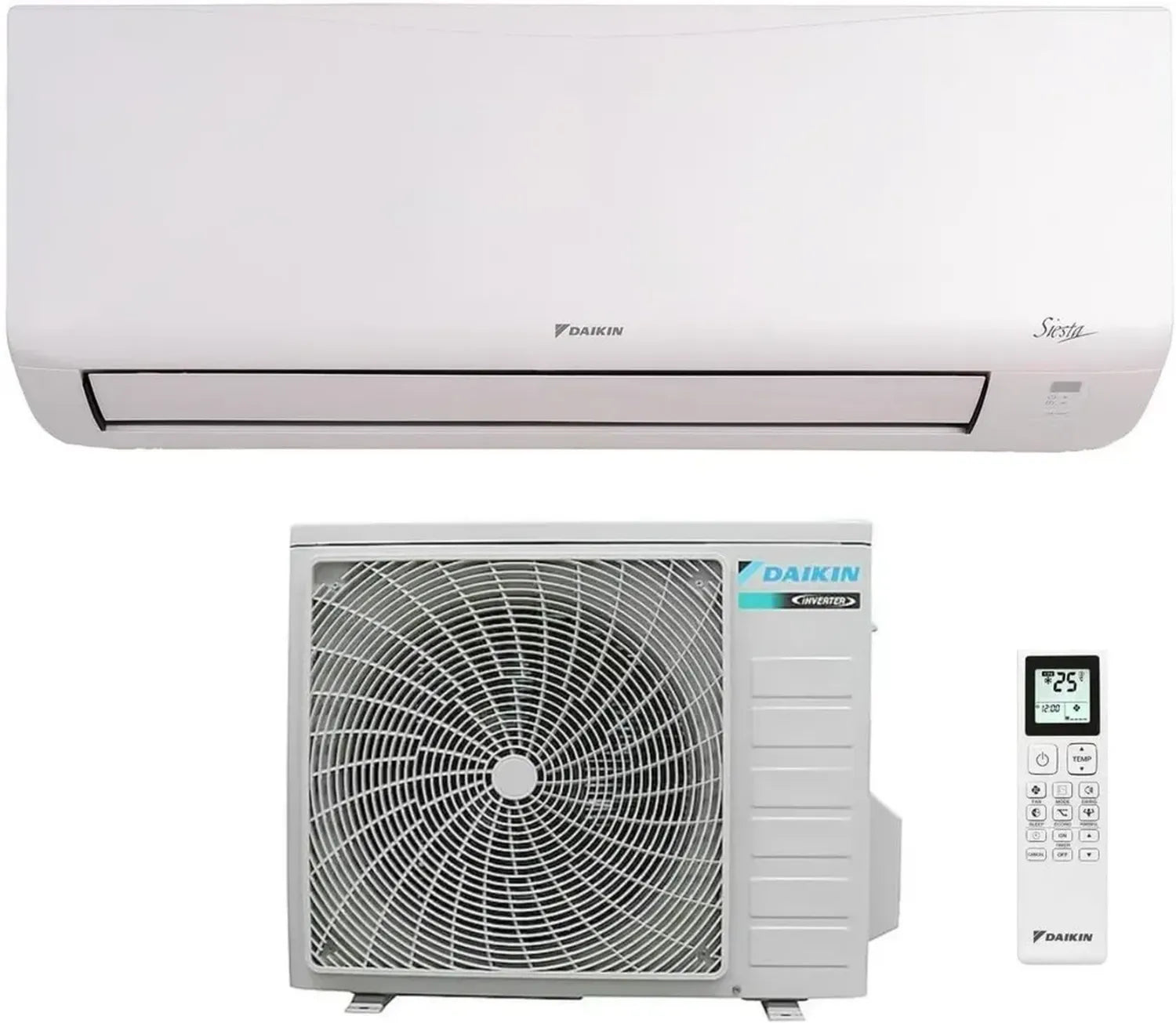 Climatiseur Daikin 9000 BTU Inverter 2026 avec WiFi et Application, Économie d'Énergie, Classe A++/A+