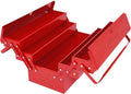 KS Tools - Boîte à outils métallique 5 compartiments - 550 mm - Idéale pour chantier et bricolage