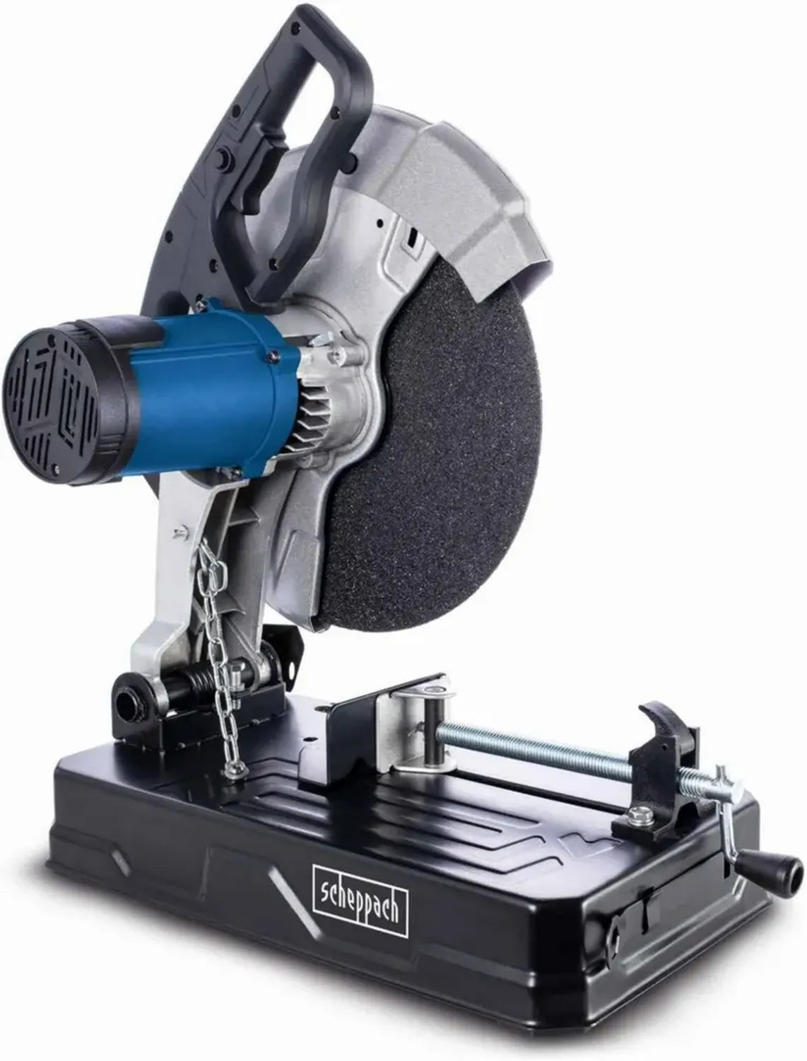 Scie à Métaux Électrique Scheppach MT150, 2600W, Disque 355 mm, Coupe 0-45°