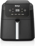 Ninja Friteuse à Air 6,2L Digital Antiadhésive, Rôtissoire Sans Huile, Panier Carré Lavable, Modèle Noir AF170EU