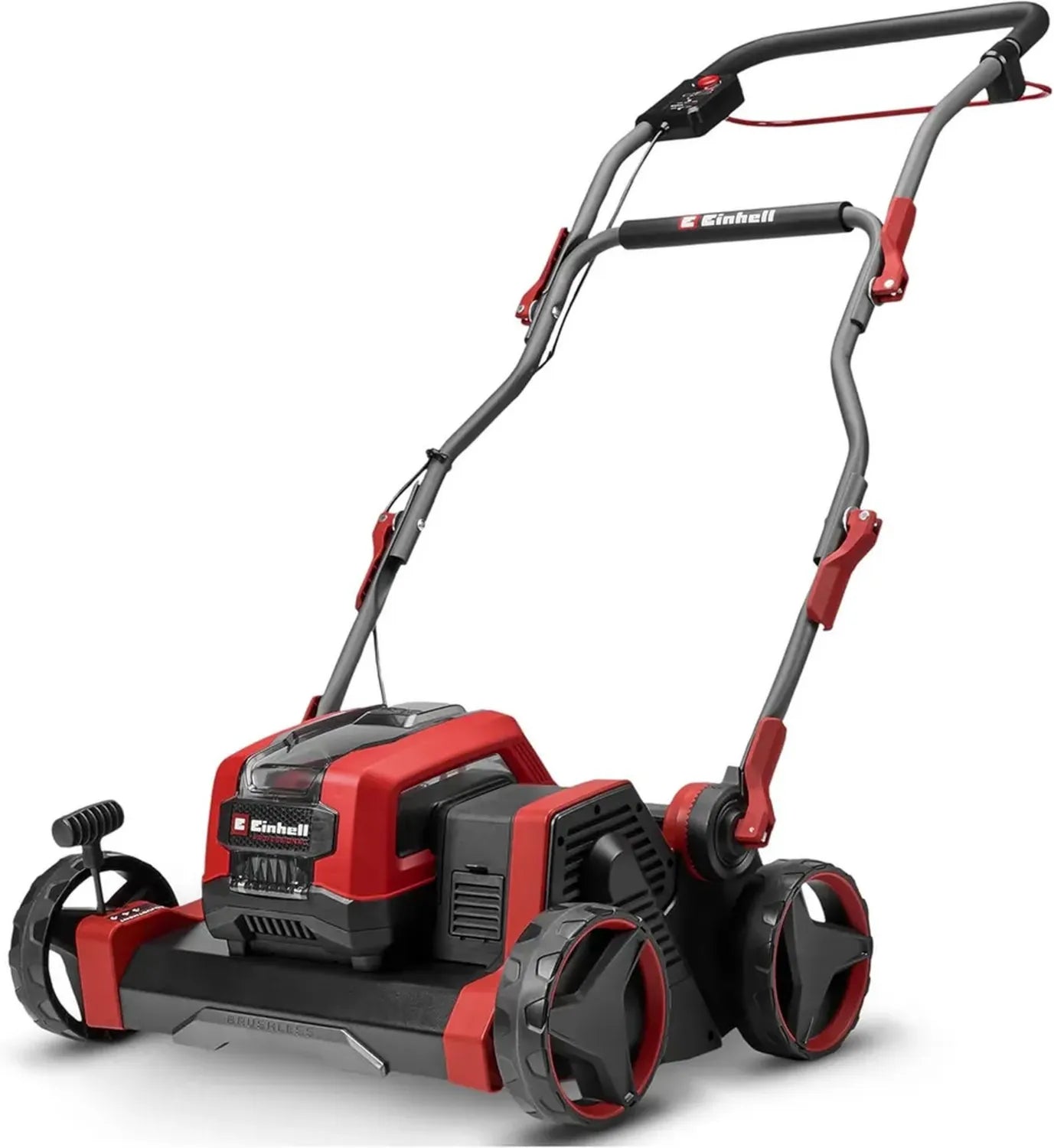 Scarificateur-Aérateur Sans Fil Einhell 36V, Largeur 40 cm, Profondeur Ajustable, Jusqu'à 1100 m²