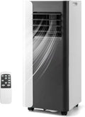 Climatiseur Portable 3-en-1 7000 BTU avec Ventilateur, Déshumidificateur, Télécommande et Minuterie pour 33 m²