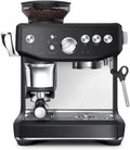 Machine à Expresso Automatique avec Mousseur Manuel et Moulin Intégré, 25 Réglages, Noir Truffe