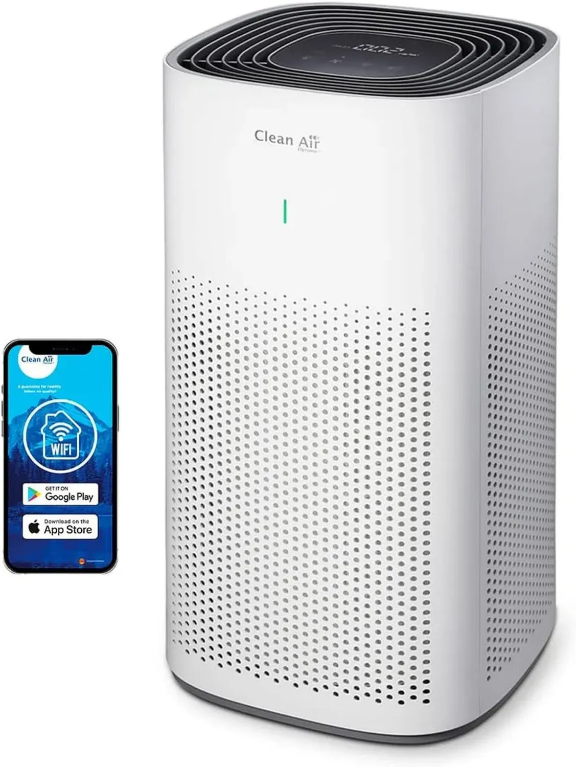Purificateur d'air Clean Air Optima CA-507 : HEPA H13, UV, Ioniseur pour 70m²