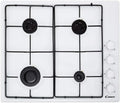 Plaque de Cuisson Gaz Candy 60 cm 4 Feux Blanc Intégrée