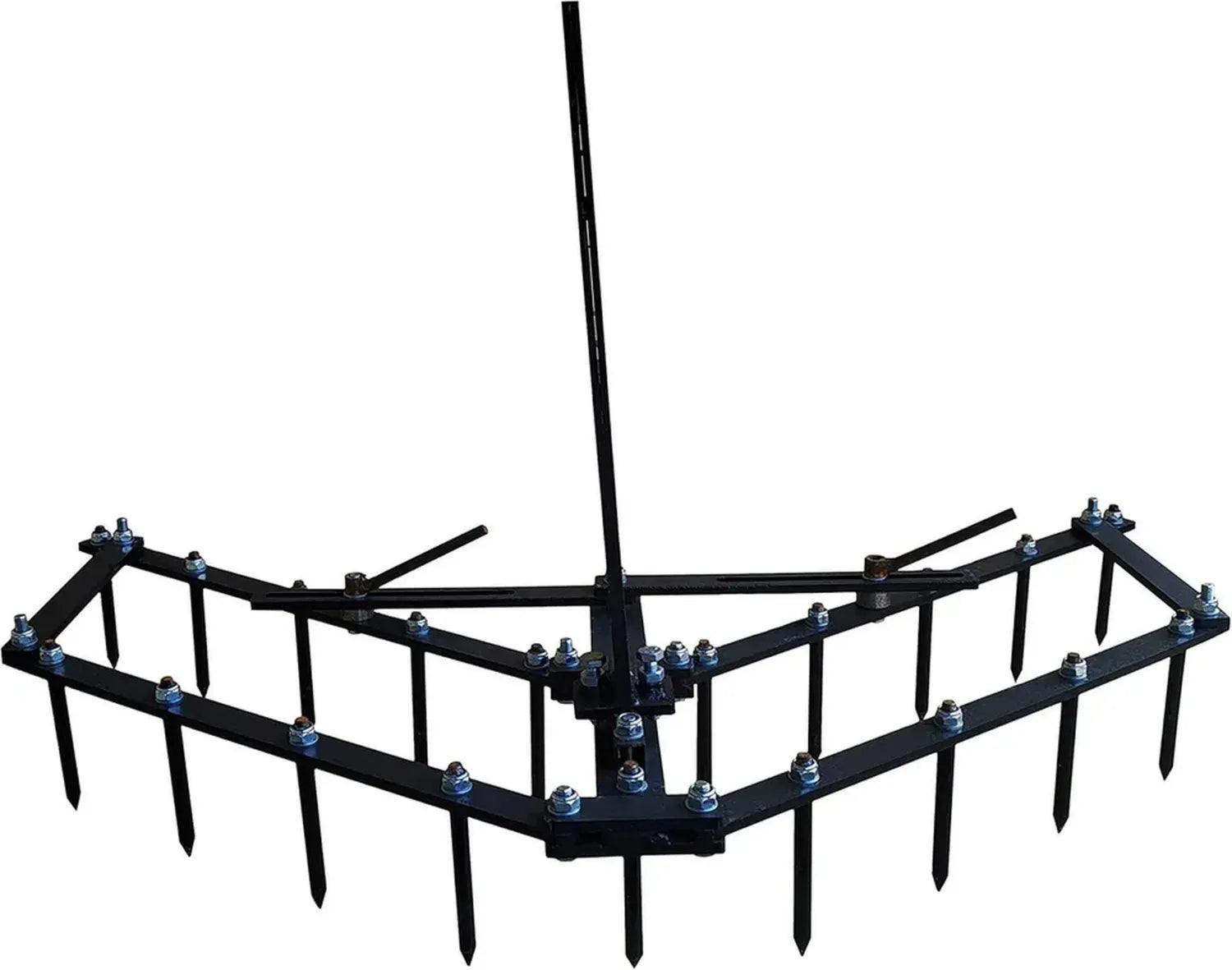 Grünwelt Scarificateur de Jardin 1,2 m avec Largeur de Travail