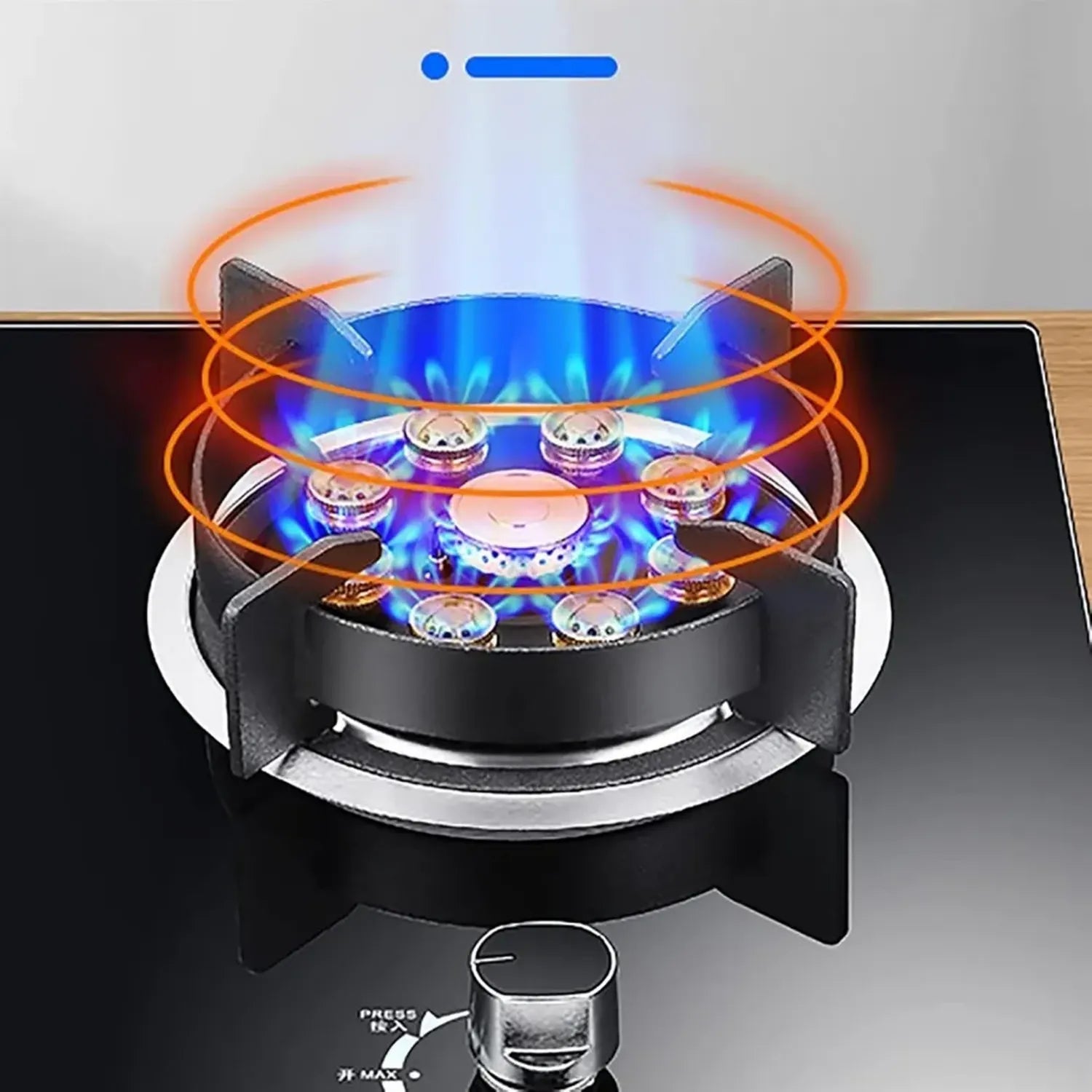 Cuisinière à Gaz Intégrée XLTFUC 33 cm Classée A – Brûleurs NG/LPG avec Sécurité FFD et Supports en Fonte