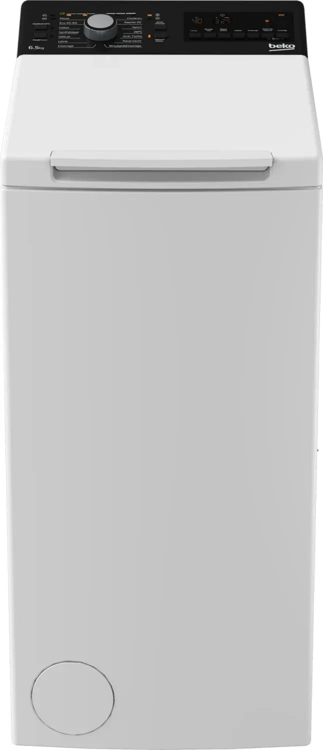 Lave-linge Chargement Supérieur 6,5 Kg, 1200 Tr/min, Classe A, 14 Programmes
