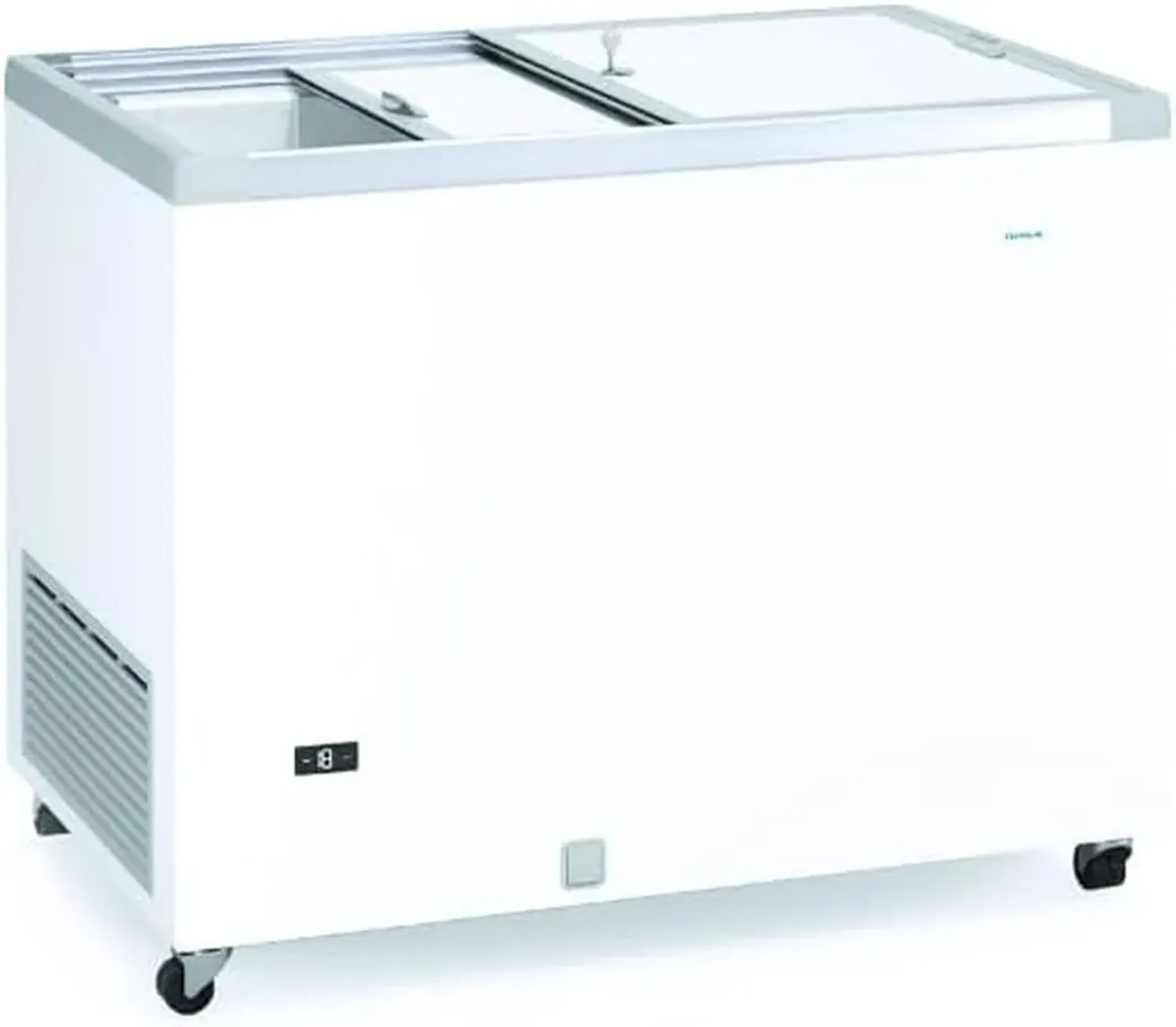 Congélateur Bahut 400L pour Glaces avec Portes Pleines