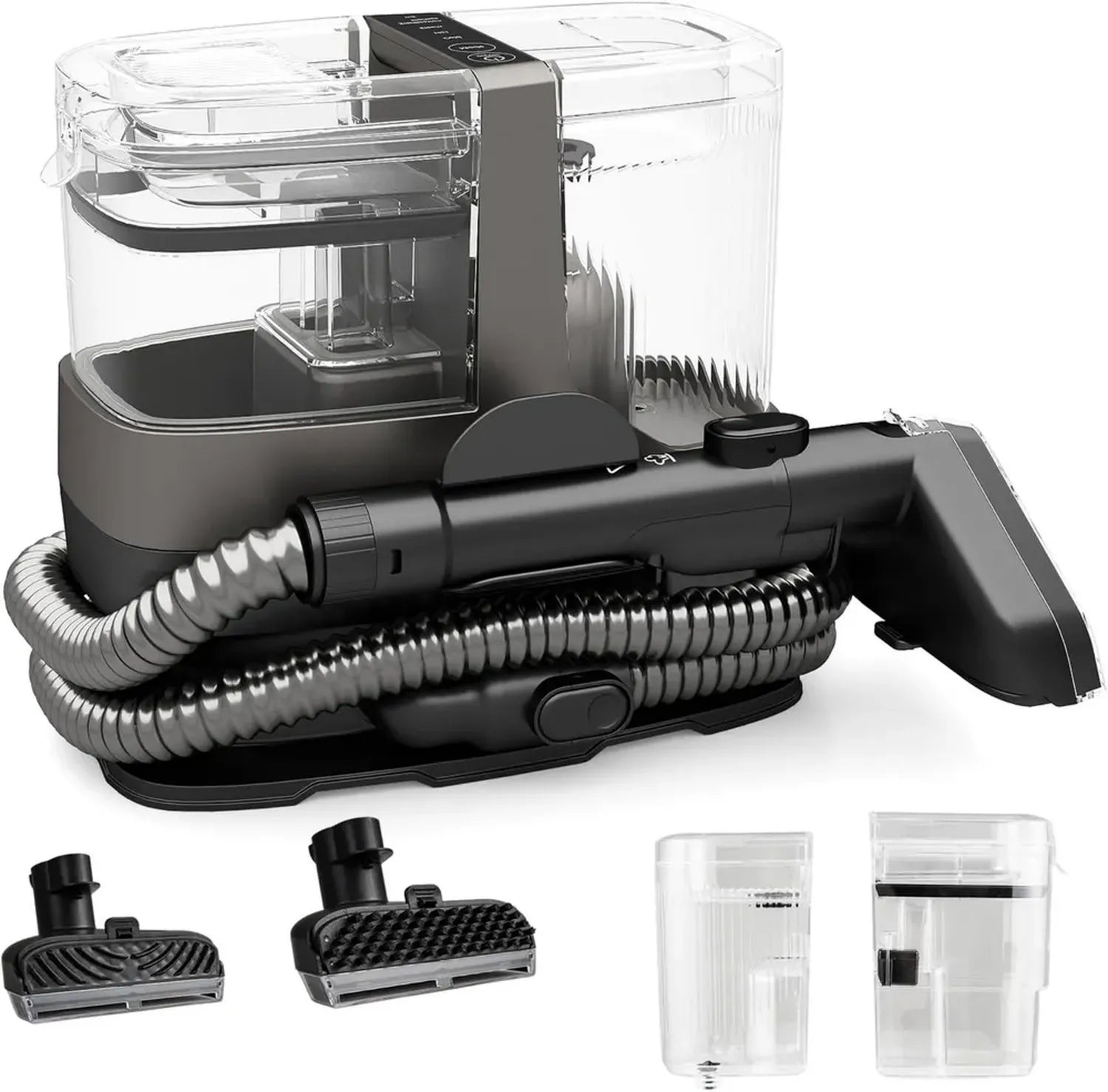 Nettoyeur de Canapé et Tapis 1800W, Aspirateur Multifonction 4 en 1 avec Réservoirs 1,1L/0,9L