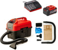 Aspirateur sans fil Einhell TE-VC 18/10 Li-Solo - Eau et poussière avec accessoires et batterie 5,2Ah