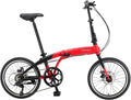 Vélo Pliant 20 Pouces Léger pour Adultes - Modèle Urbain à Vitesse Variable