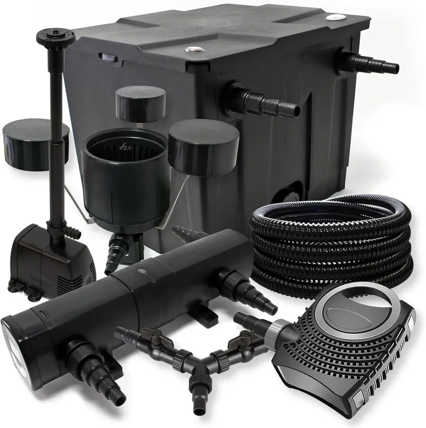 Ensemble Filtration SunSun pour Bassin jusqu'à 12000L avec Pompe et Lampe UV