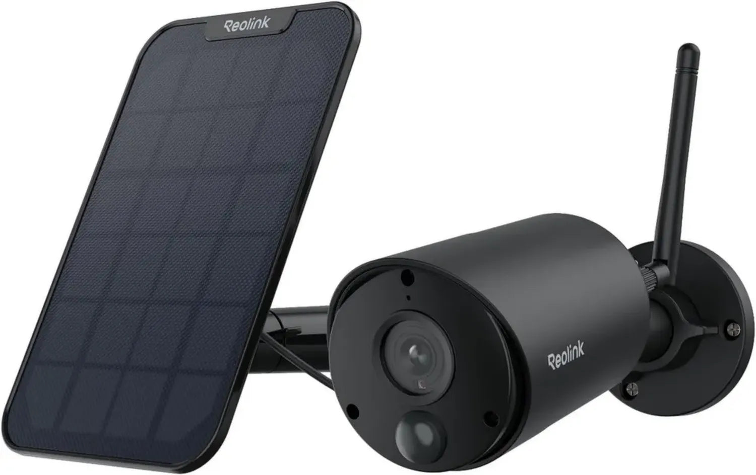 Caméra Solaire Extérieure WiFi 5MP Reolink, Vision Nocturne, Audio Bidirectionnel, Détection Intelligente, Argus Eco + Panneau Solaire