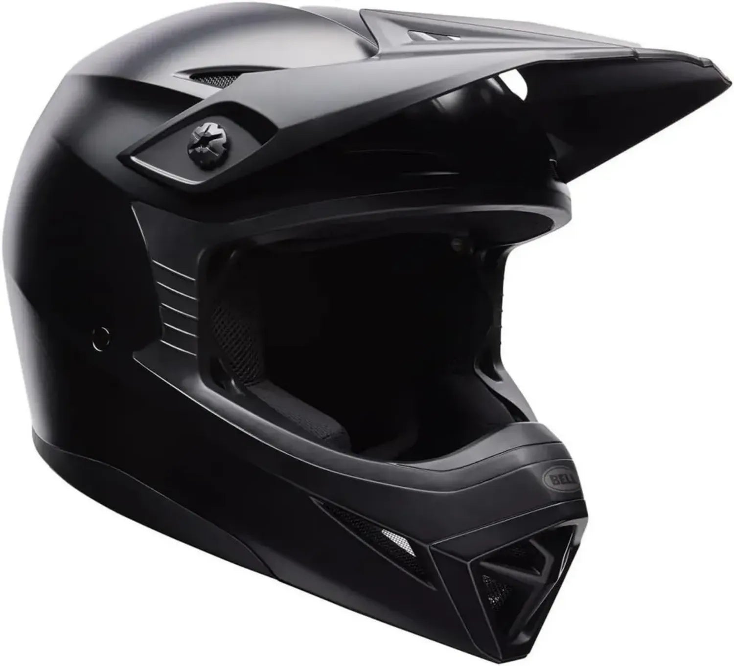Casque Motocross BELL MX-10 MIPS Noir Mat, Certifié ECE 22.06, Léger et Ventilé