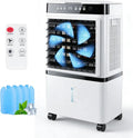 Climatiseur Portable Évaporation - Télécommande, 3 Modes, Réservoir 12L, 8500 BTU