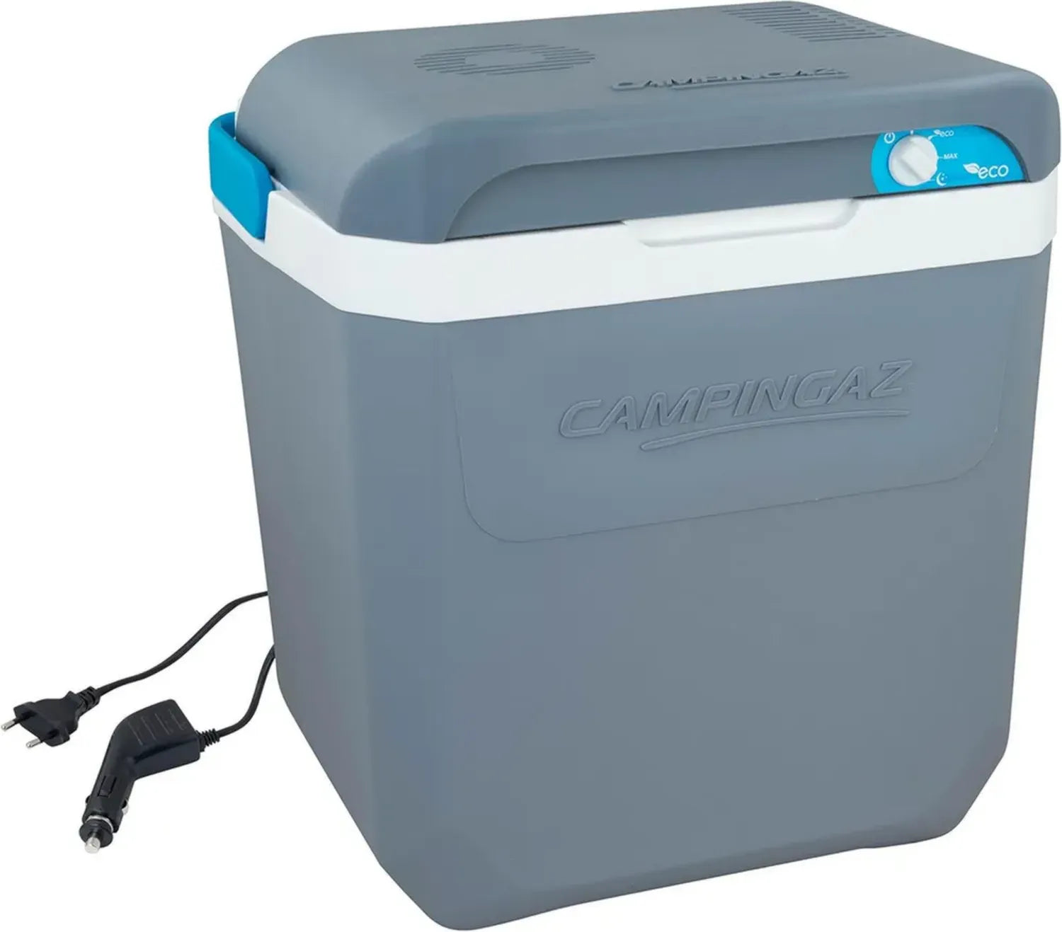 Glacière Électrique Campingaz Powerbox Plus 28L, 12V, Capacité 8 Bouteilles 1,5L, Idéale pour Voiture et Camping, Moniteur de Batterie Inclus