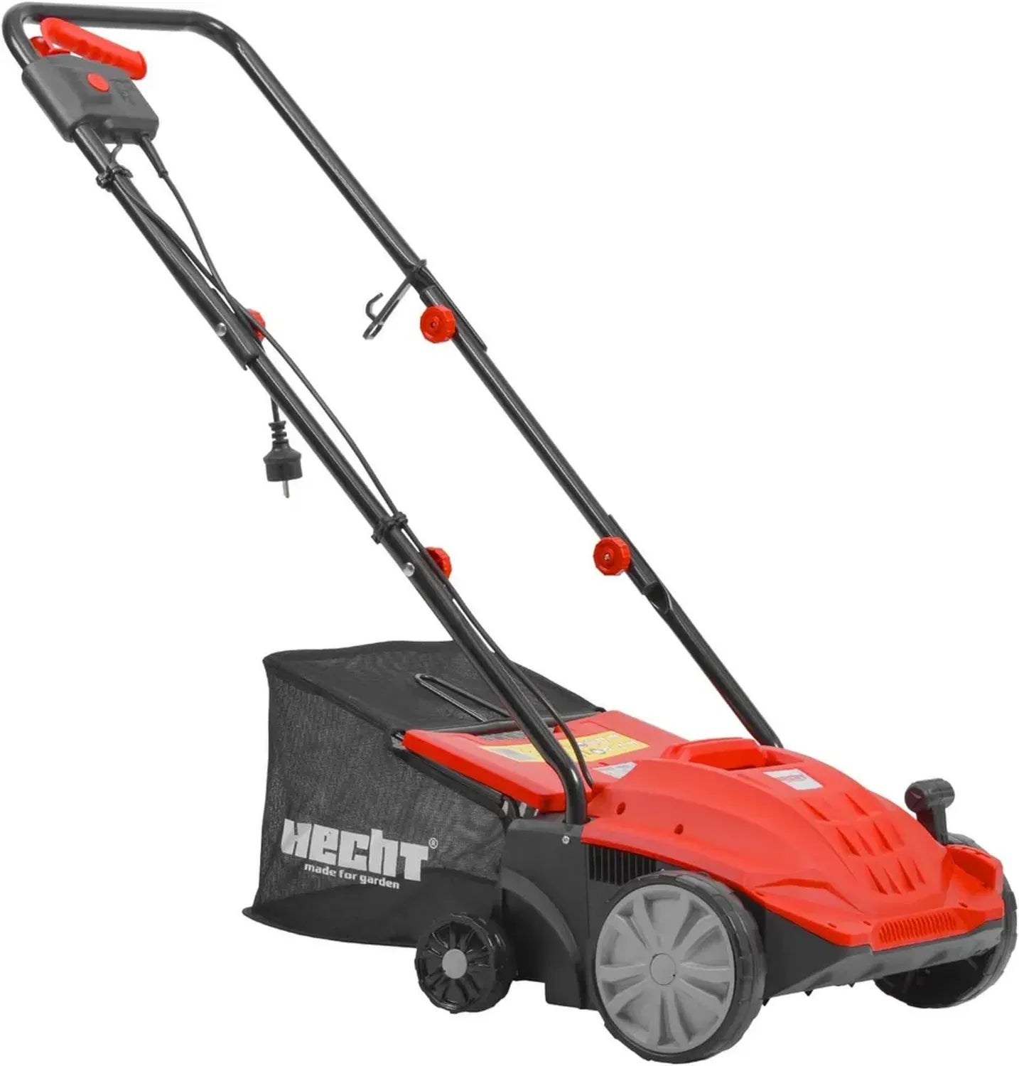 Scarificateur Électrique 2-en-1 1500W avec Ventilateur, Bac 35L, Largeur 32cm, Hauteur Ajustable -12 à +4mm