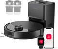 Roborock Q10 S5+ Aspirateur Robot avec Station de Vidange Automatique, 10000 Pa, Anti-emmêlement, VibraRise 2.0, Navigation Avancée, Évitement d'Obstacles, Contrôle via App