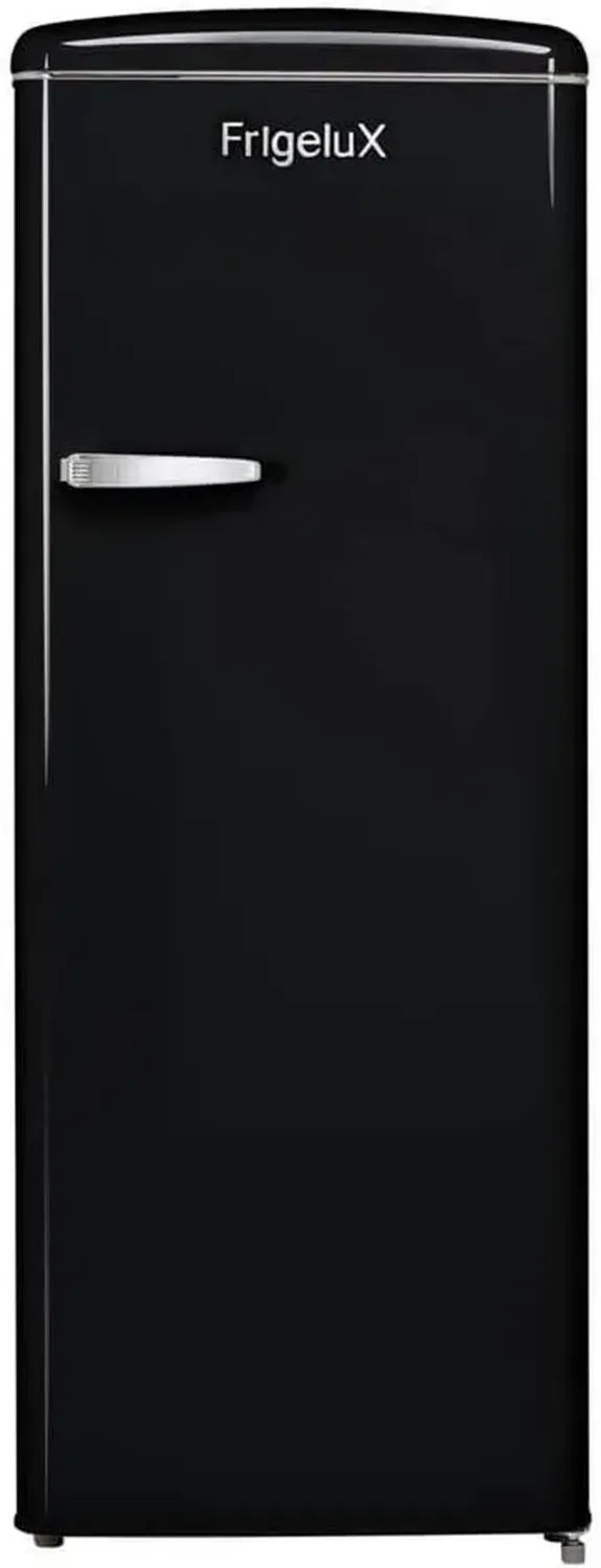 Réfrigérateur Vintage Noir 218L FrigeluX A++