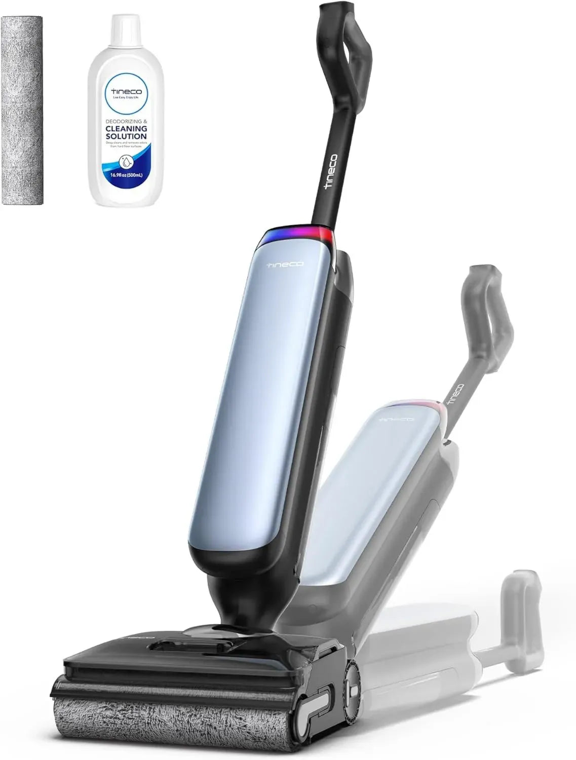 Aspirateur Laveur Tineco Floor One S9 Artist 22 kPa - Aspiration Puissante, Nettoyage Efficace à 360°, Technologie Anti-emmêlement, 50 Minutes d'Autonomie, Nettoyage Double Bord, Séchage Rapide à 85°C