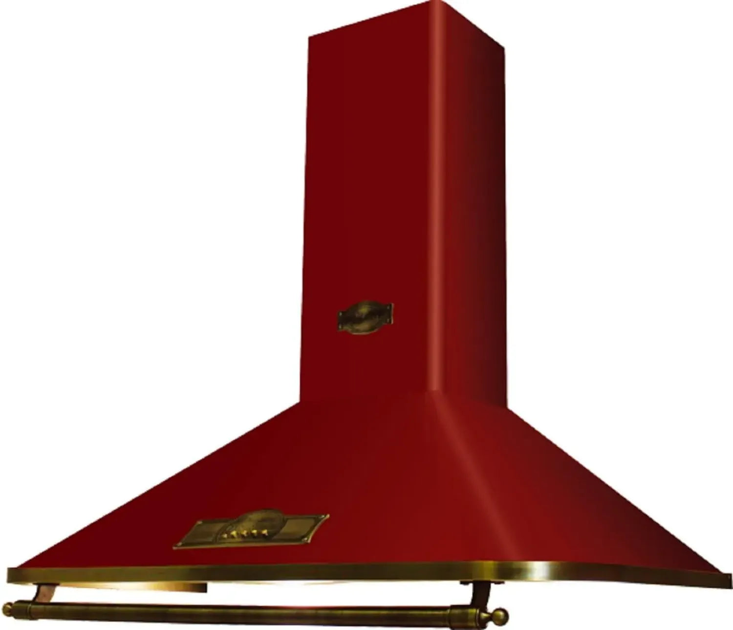 Hotte Murale Designer 90 cm Série Empire Kaiser - Bronze Luxe