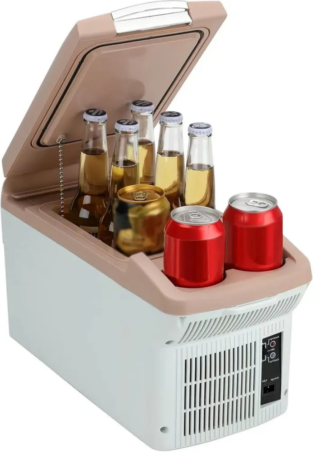 Mini Réfrigérateur Portable 6L 12V/110V pour Voiture et Camping