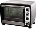 Four Électrique à Chaleur Tournante 35L avec Fonction Rustipollo, 100-230°C