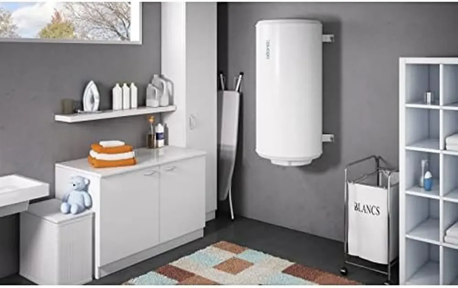 Chauffe-eau 200L ATLANTIC Vertical Monophasé Résistant