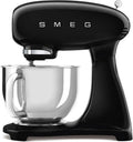 Robot Pâtissier Noir Smeg, 800W, Bol 4,8L, 10 Vitesses