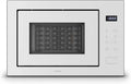 Four à Micro-ondes Encastrable Klarstein 25L avec Grill, 850W, 8 Programmes, Acier Inoxydable, Blanc