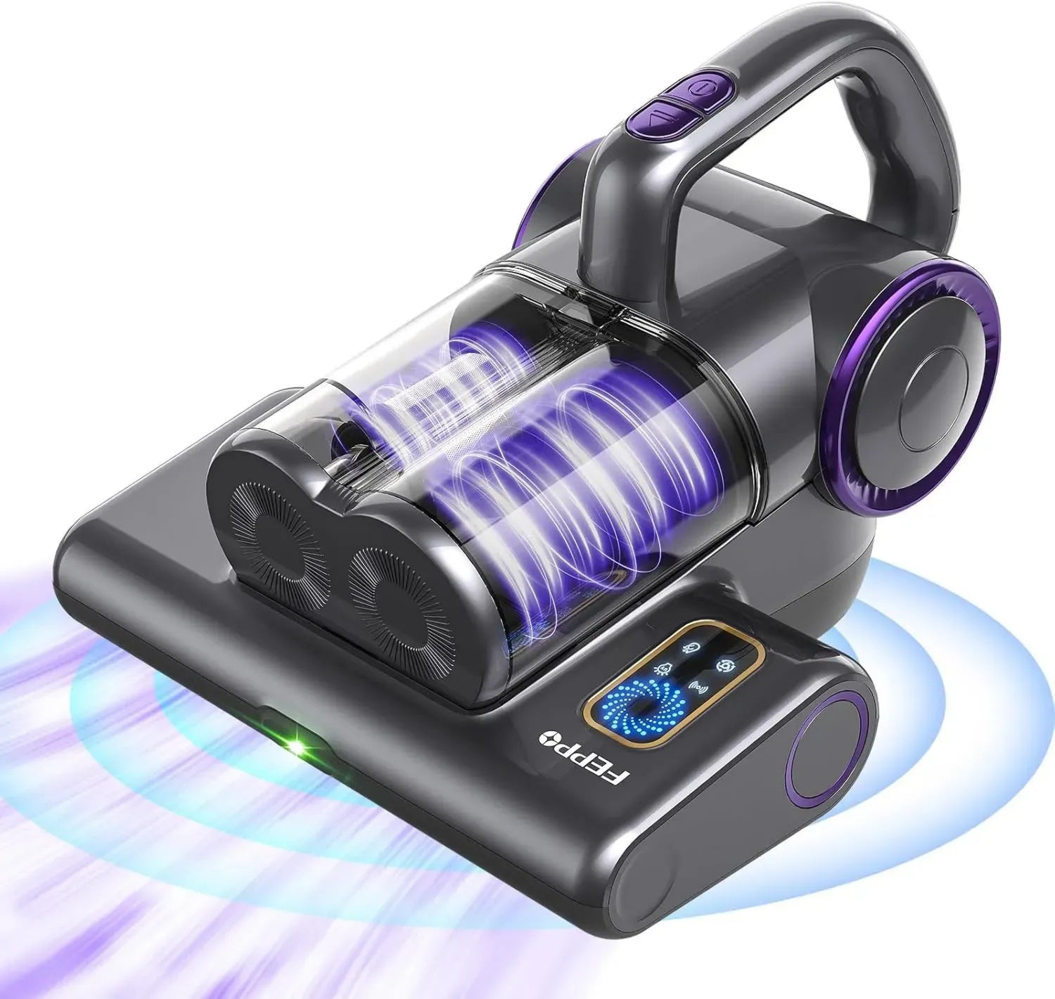 Aspirateur Anti-Acariens FEPCO 500W, 16Kpa, UV-C, Chaleur et Ultrasons