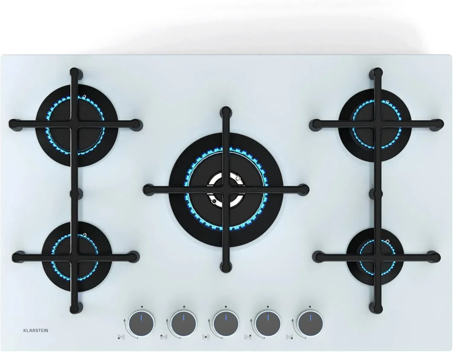 Plaque de Cuisson Gaz Klarstein Illuminosa 5 avec Sécurité Avancée