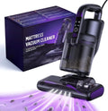 Aspirateur UV anti-acariens avec air chaud et filtre HEPA pour matelas et canapés