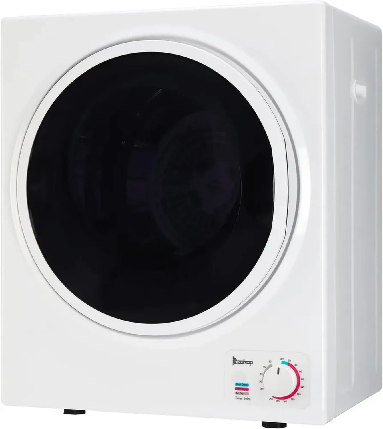 Sèche-linge Compact LEADZM 850W 2.5KG avec Affichage Multifonction, Portable pour Appartements et Maisons, Classe C