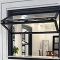 Vitrine en Verre avec Serrure et Cadre en Aluminium pour Food Truck et Cuisine