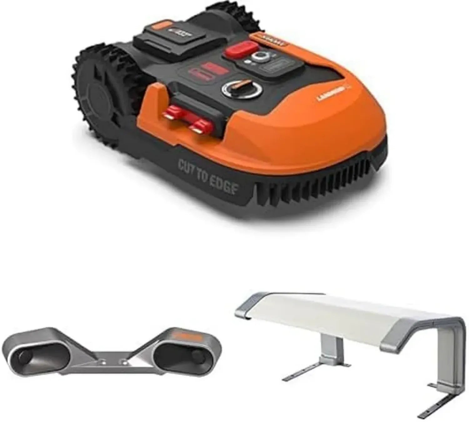 Robot Tondeuse Connecté WORX Landroid Plus 500 m² avec Garage et ACS, Contrôle Appli