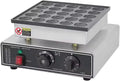 Appareil à Poffertjes Électrique 850W, 25 Moules Antiadhésifs 1,6 Pouces, Crêpière Professionnelle 220V