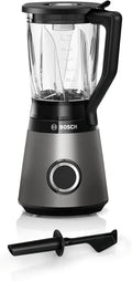 Blender Bosch 1,5 L 1200 W Noir et Inox avec Bol en Verre