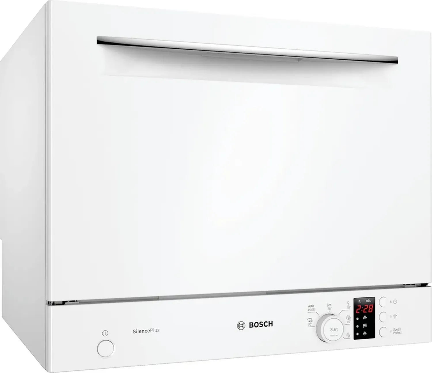 Bosch Mini Lave-Vaisselle Série 4, 6 Couverts, 55 cm, EcoSilence Drive, 6 Programmes, Blanc