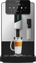Cafetière Superautomatique Compacte Cecotec avec Vapeur pour Latte Art, 19 Bars, Thermoblock, Moulin Conique, Réservoir 1,1L, Nettoyage Automatique